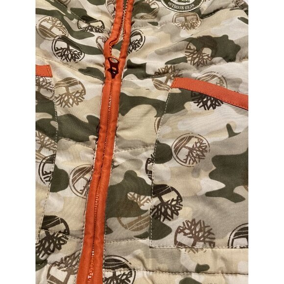 Timberland Logo Puffer Vest Toddler Size 3T - Picture 2 of 7